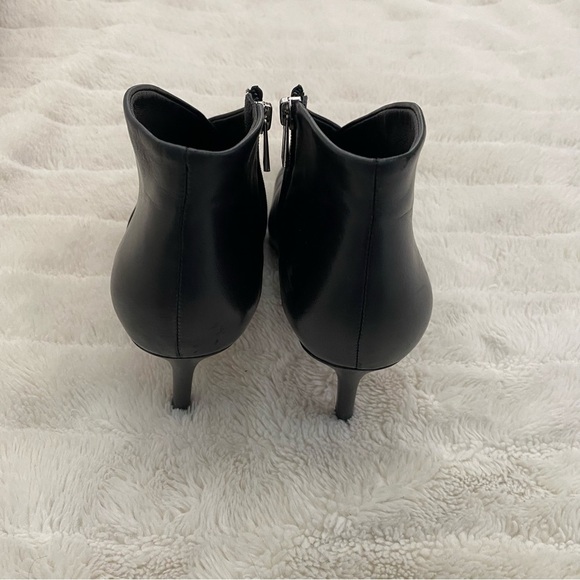 Jessica Simpson Leather Black Ankle Boots with Pointed Toe Size 8.5 - Picture 7 of 16